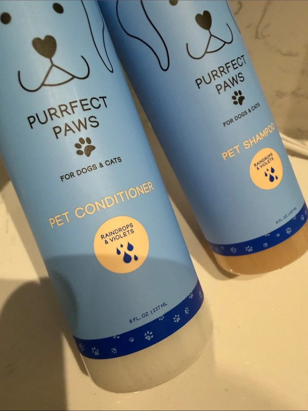 Puurfect Paws Pet Shampoo & Conditioner Set for Dogs & Cats bath and body works